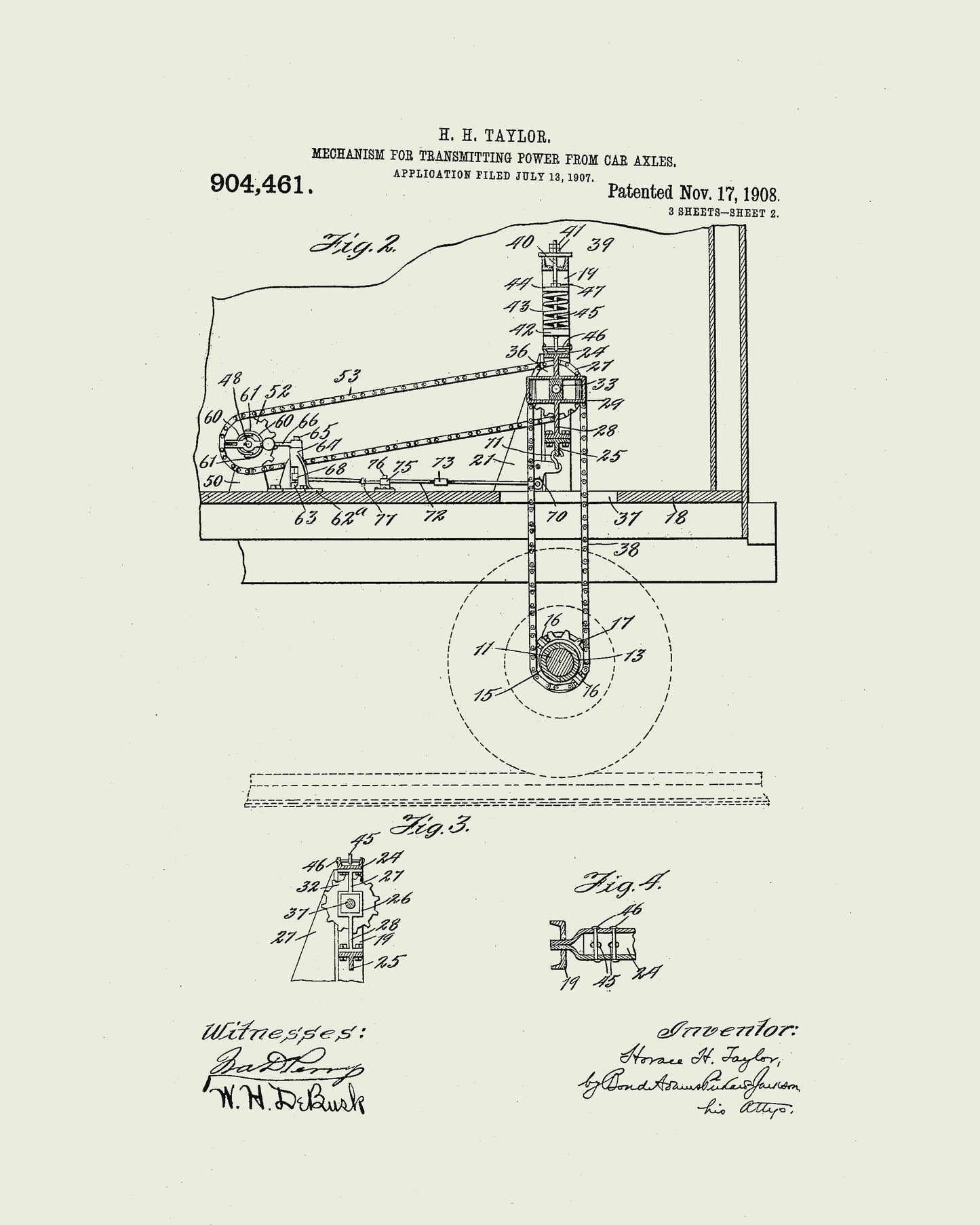 1908 Vehicle Transmission
